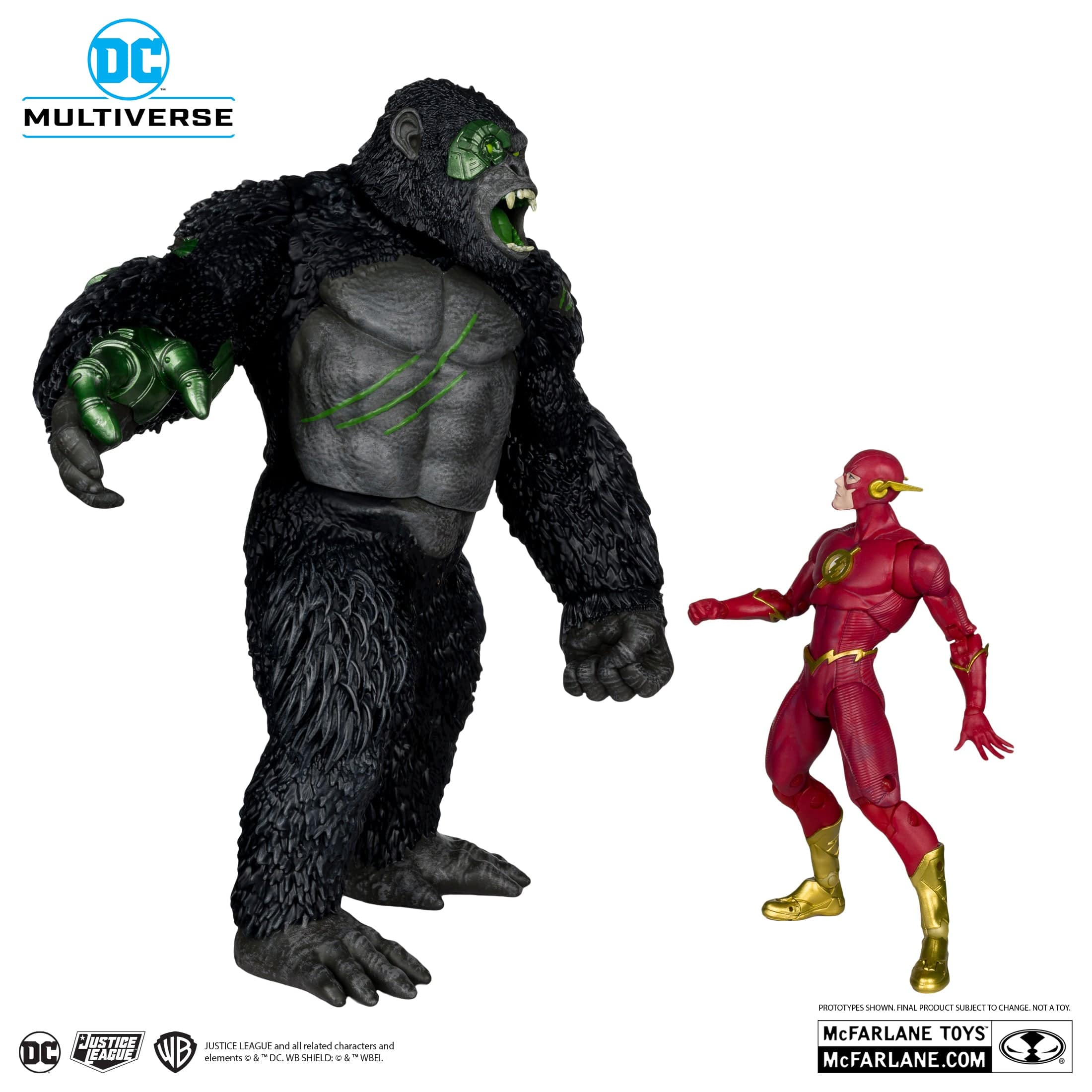 McFarlane Toys DC Multiverse Titano vs The Flash Figures - Image 2