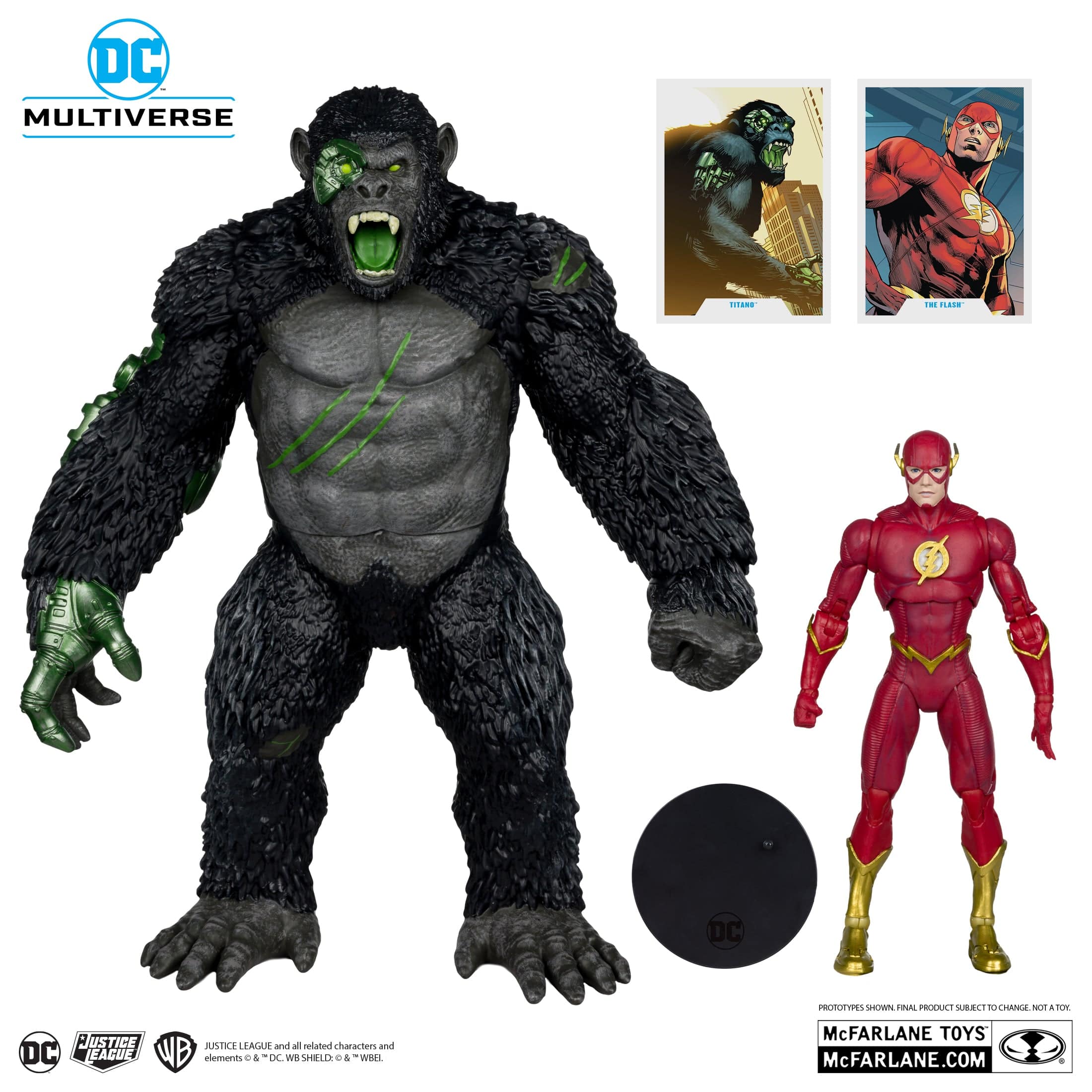 McFarlane Toys DC Multiverse Titano vs The Flash Figures - Image 3