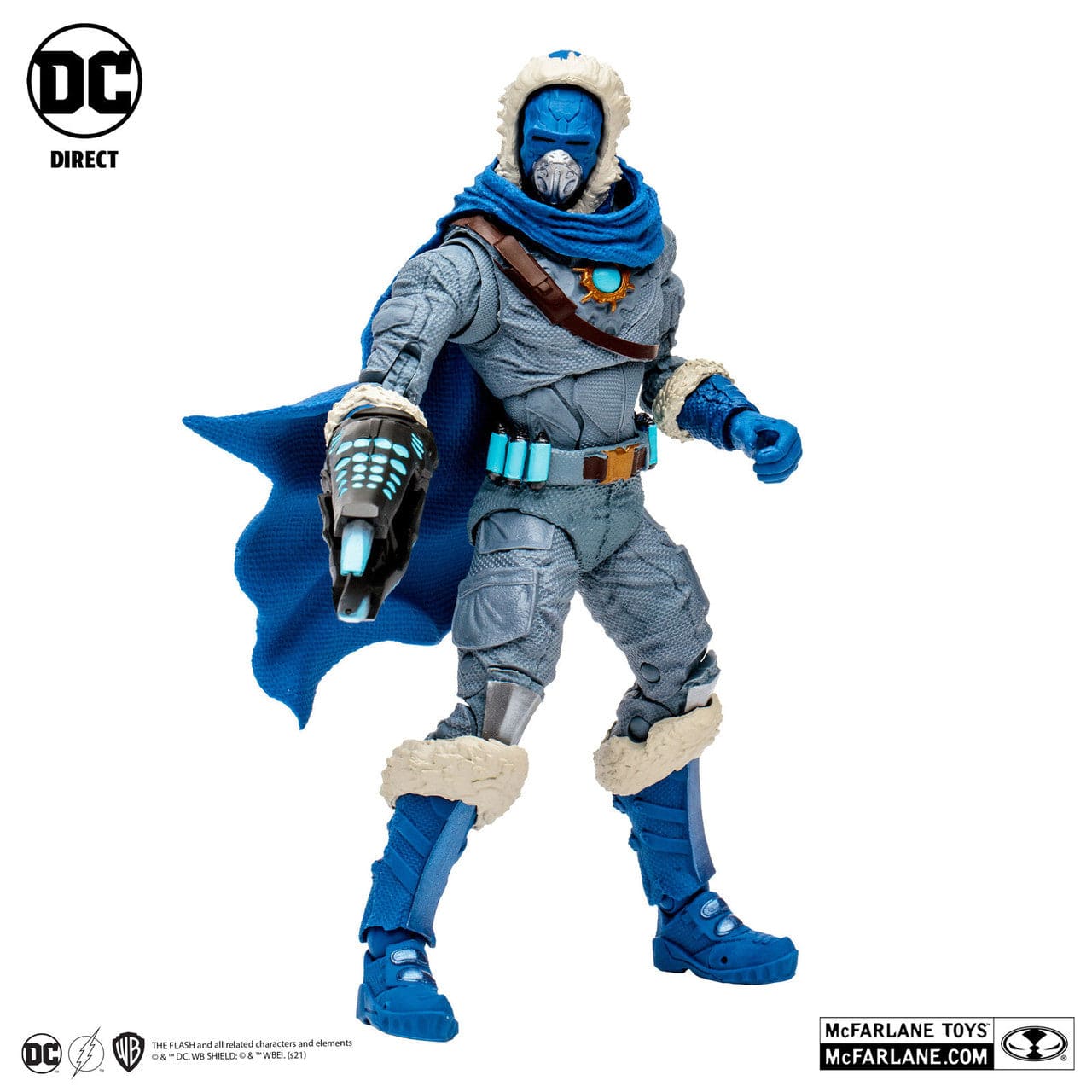 McFarlane Toys DC Page Punchers 7" Captain Cold Figure with Flash Comic - Image 2
