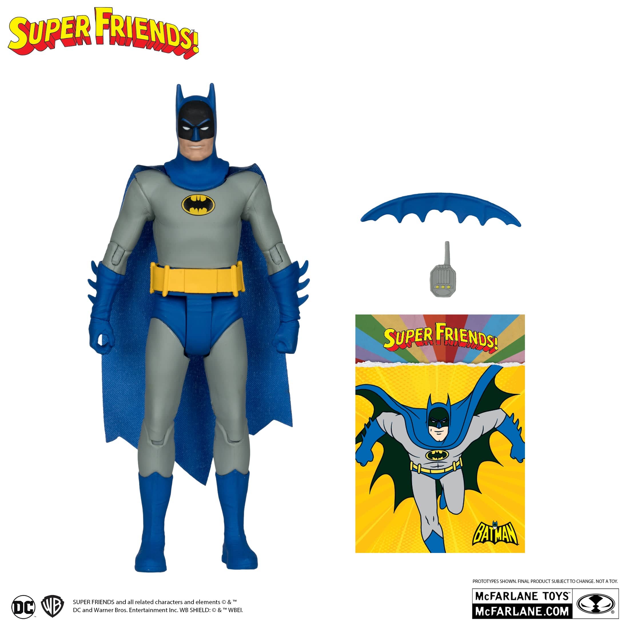 McFarlane Toys DC Retro Batman Figure Super Friends - Image 3