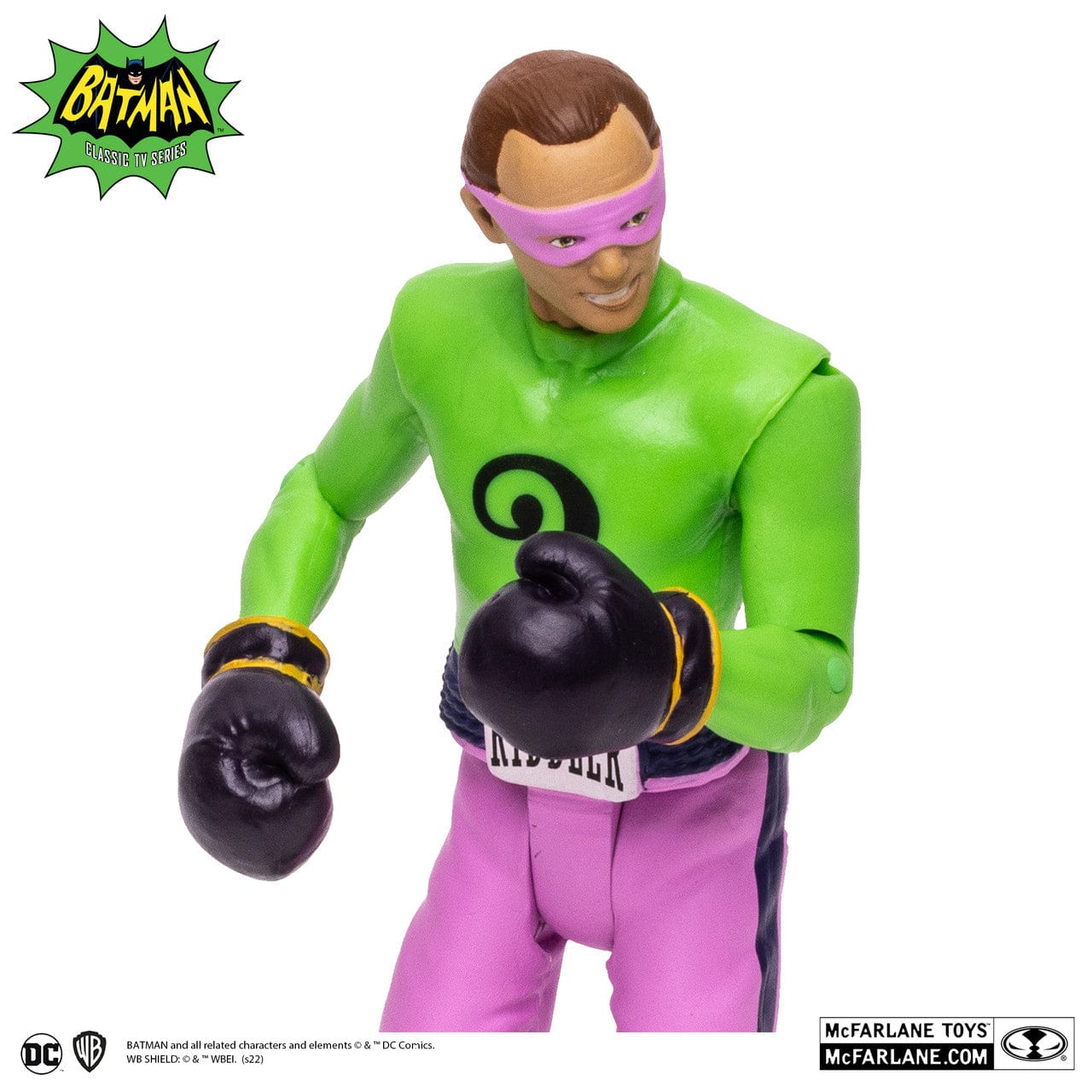 McFarlane Toys DC Retro Riddler Boxing Figure Classic TV series - Image 2