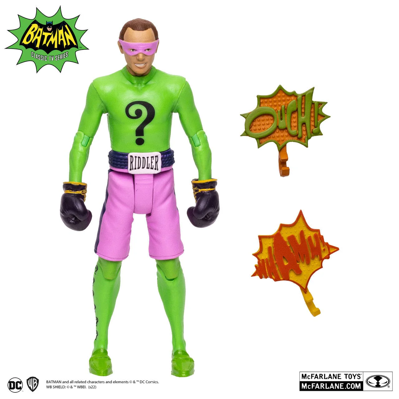 McFarlane Toys DC Retro Riddler Boxing Figure Classic TV series - Image 3