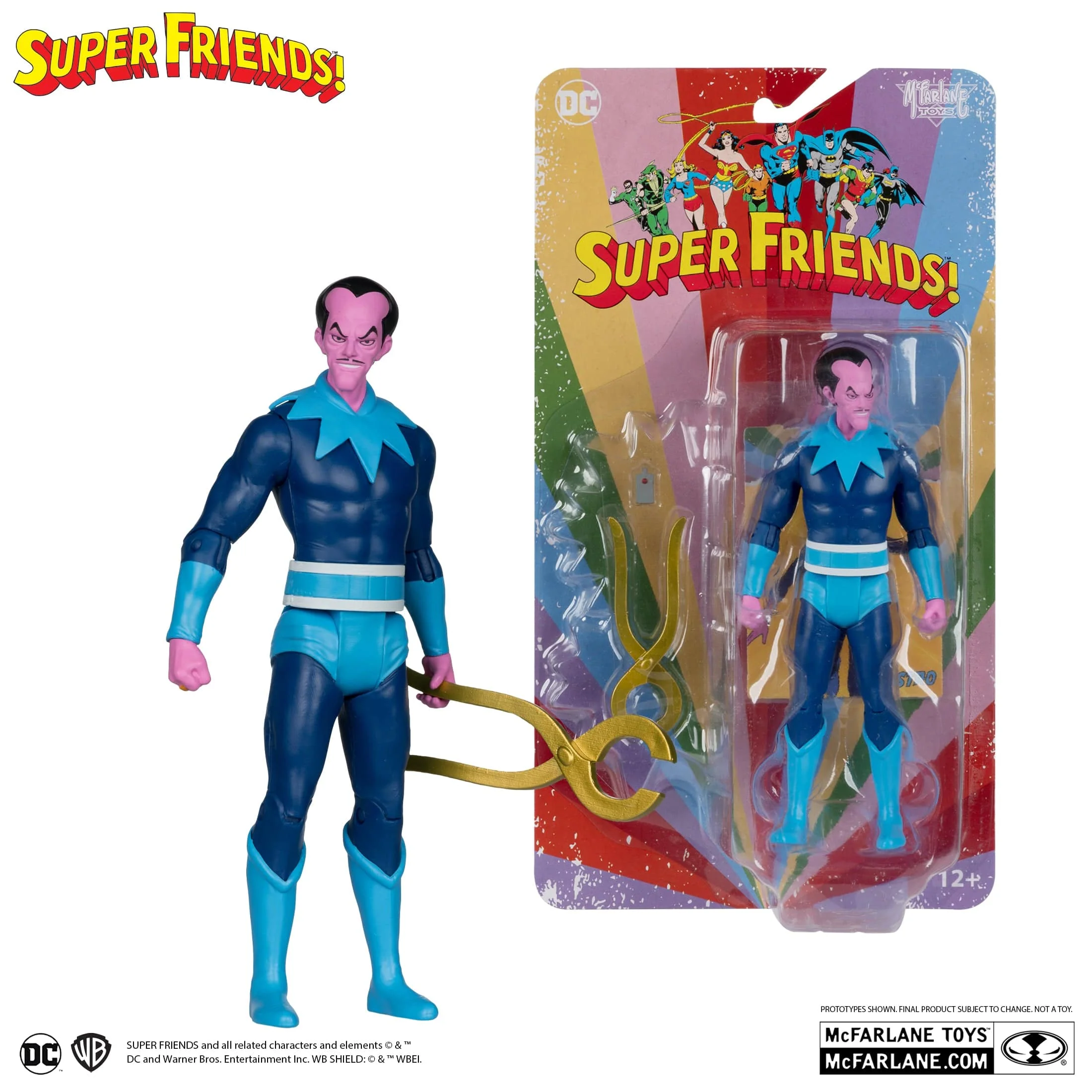 McFarlane Toys DC Retro Sinestro Figure Super Friends