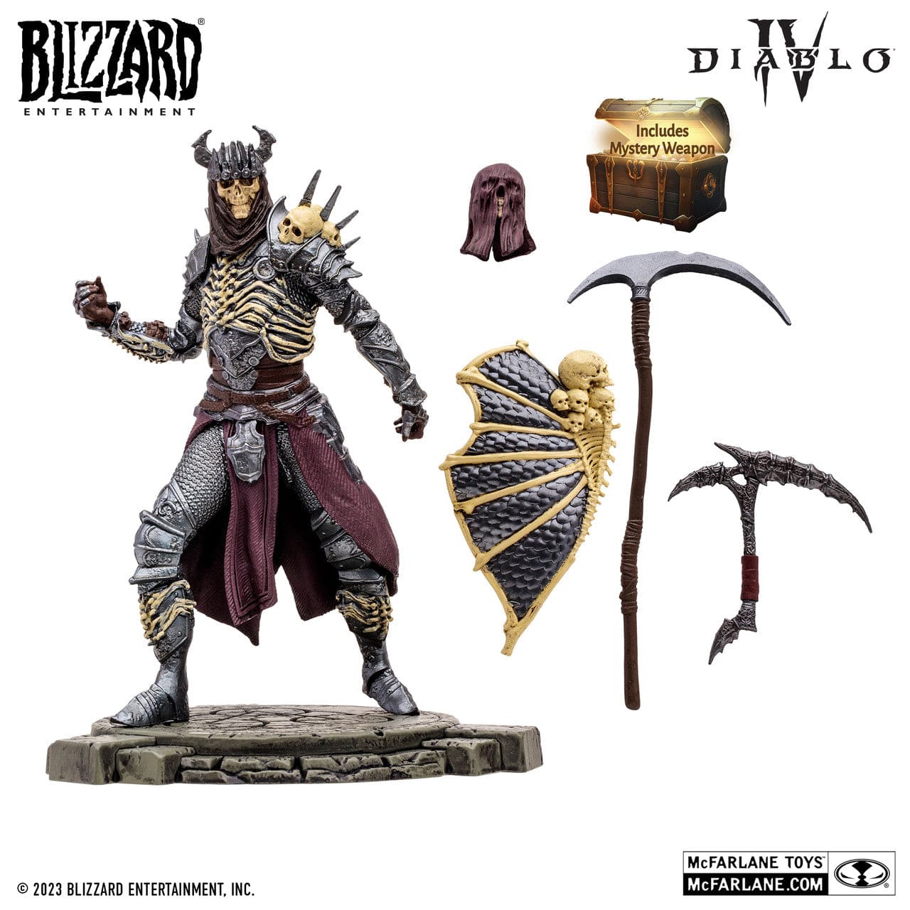 McFarlane Toys Diablo IV Bone Spirit Necromancer Figure - Image 3