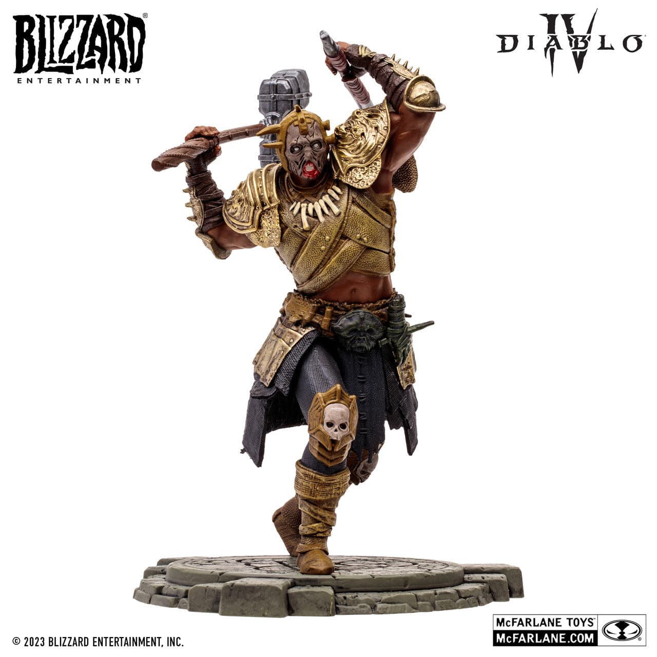 McFarlane Toys Diablo IV Upheavel Barbarian Figure - Image 2