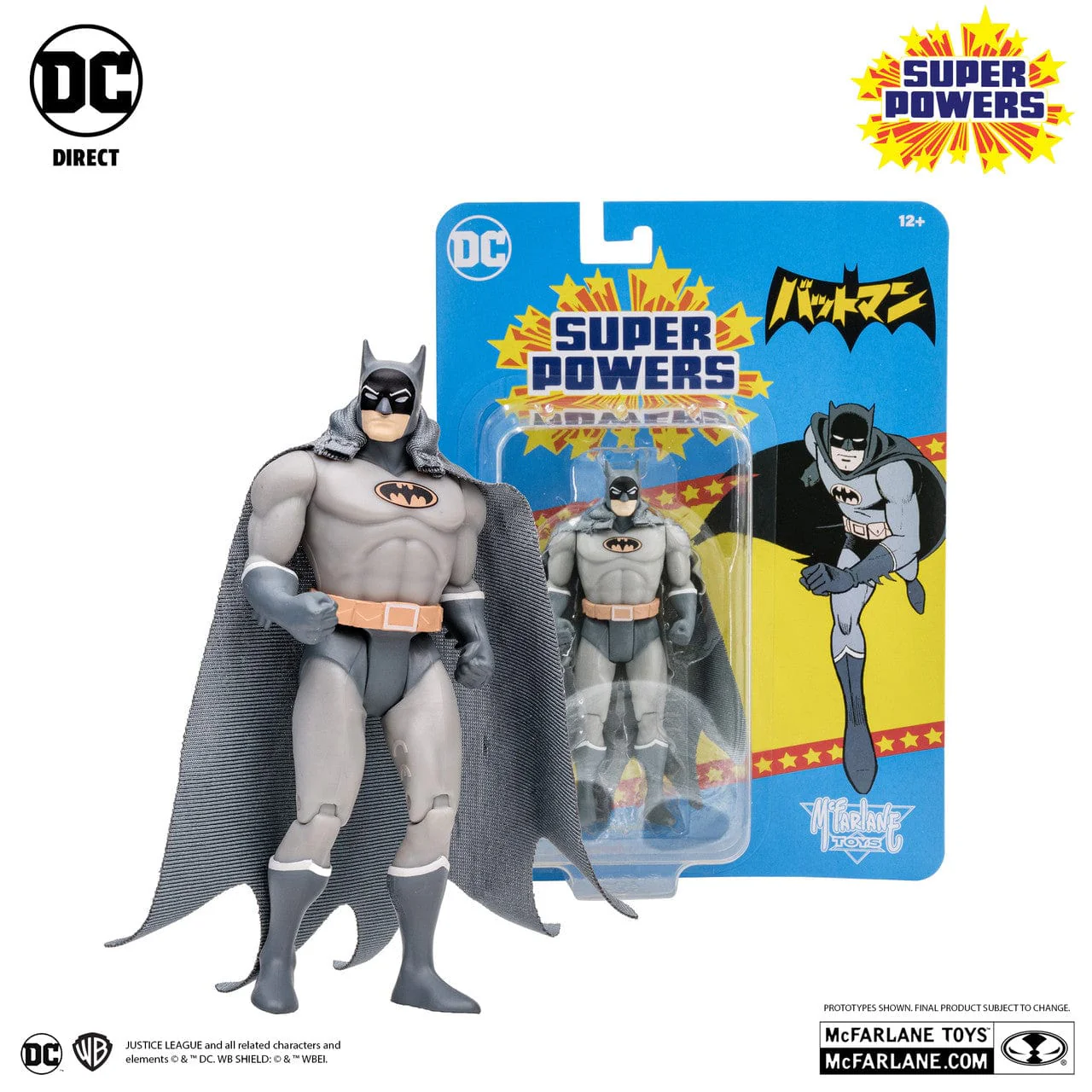 McFarlane Toys DC Super Powers Batman Figure Manga Version - Image 3