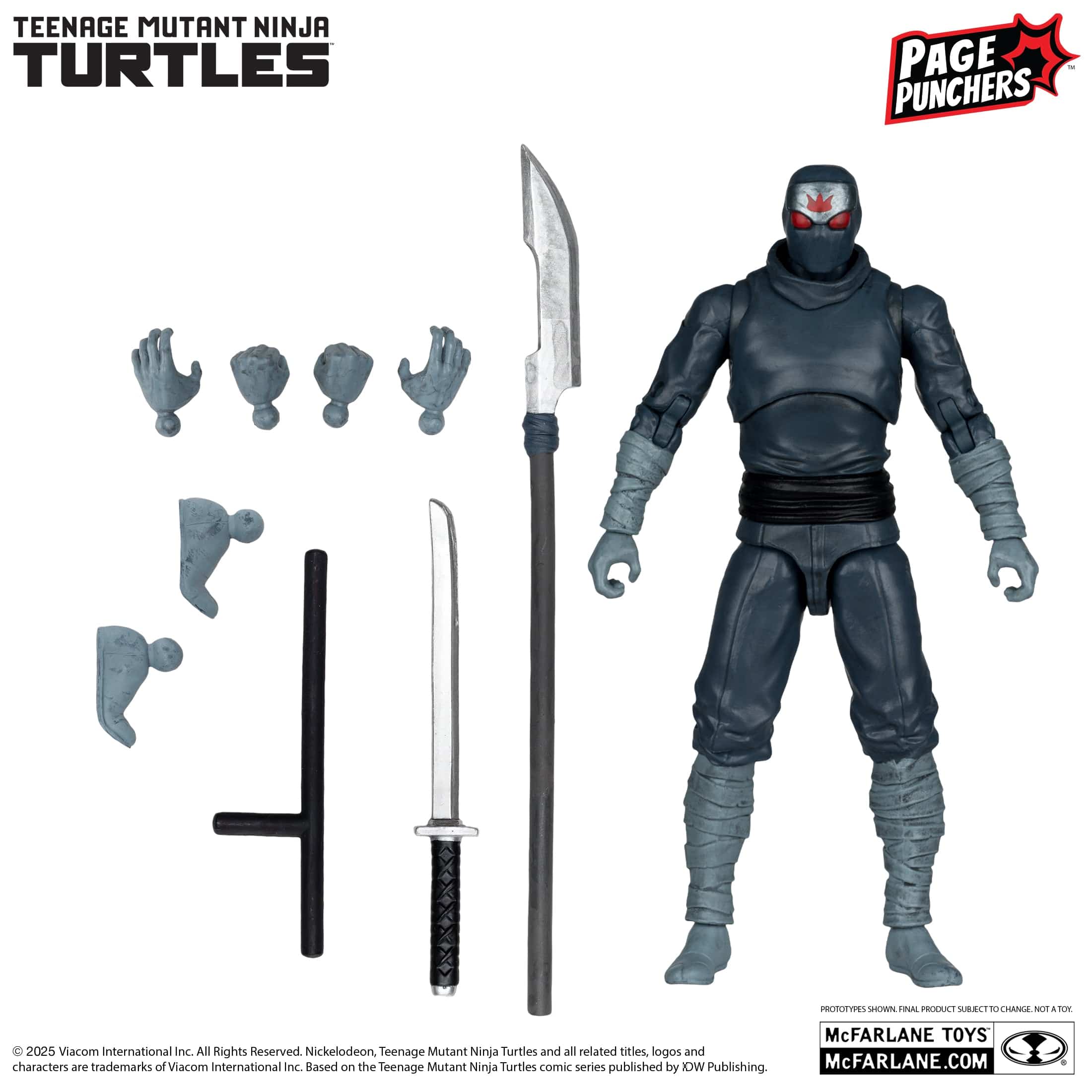 McFarlane Toys Teenage Mutant Ninja Turtles Foot Soldier Page Puncher - Image 4