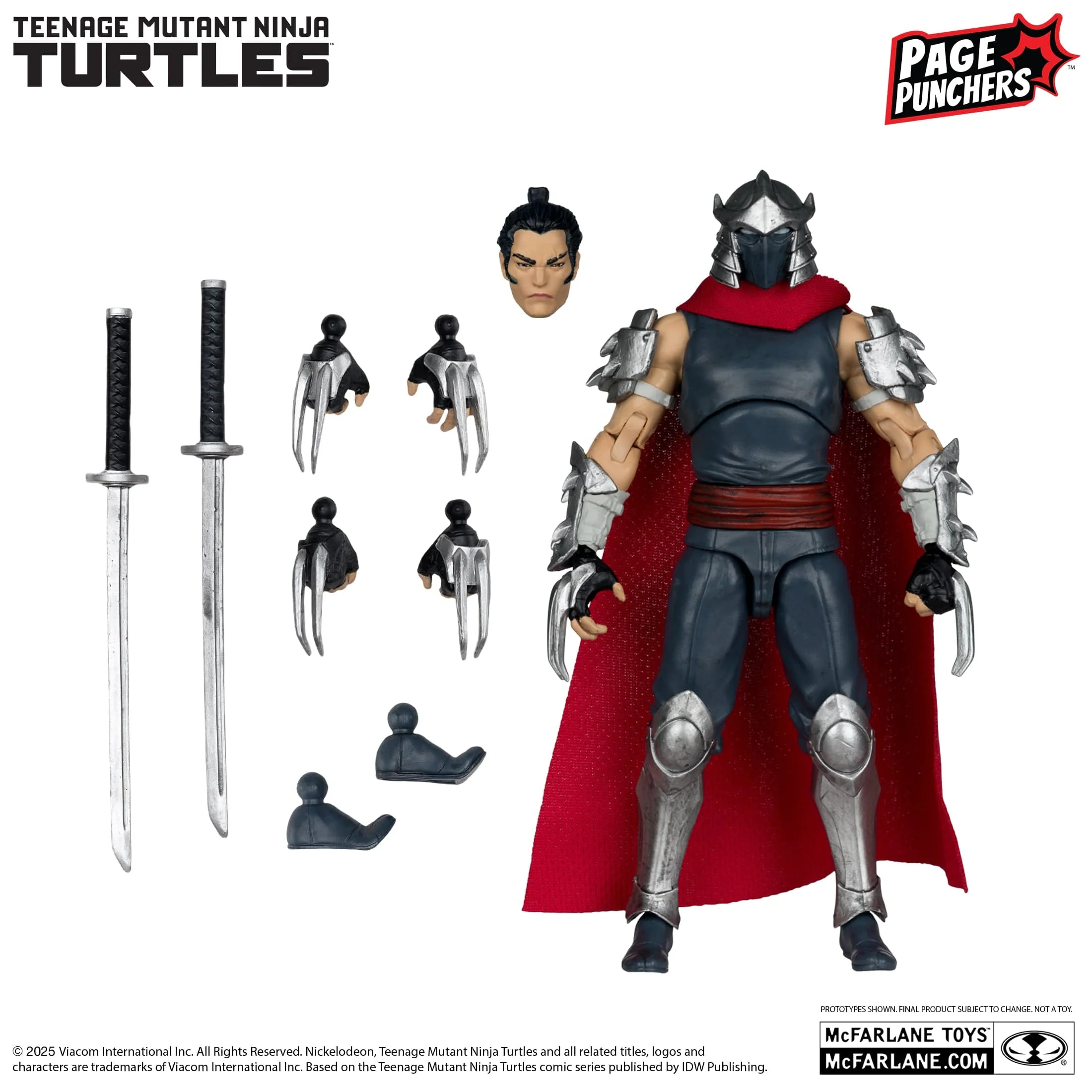 McFarlane Toys Teenage Mutant Ninja Turtles Shredder Page Puncher Action figure - Image 4