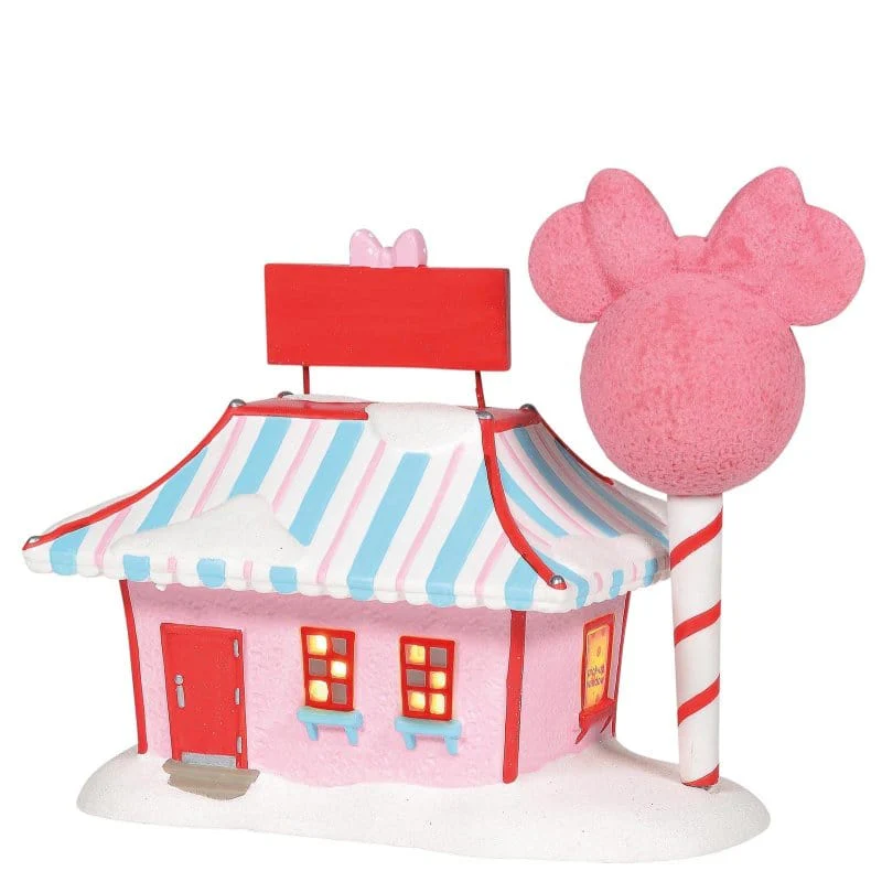 Minnie's Cotton Candy Shop Disney Village by Department 56 - Image 2