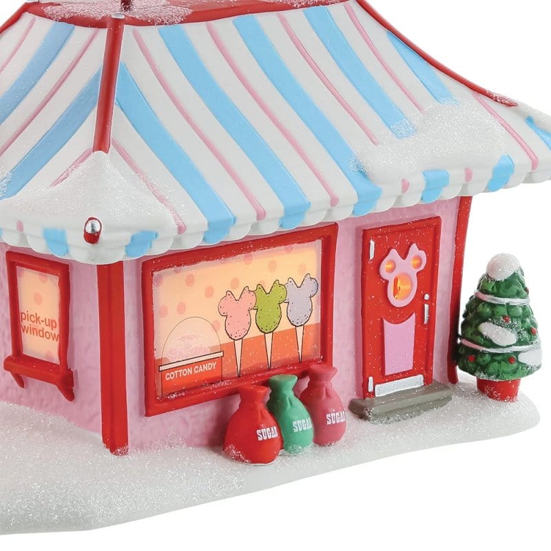 Minnie's Cotton Candy Shop Disney Village by Department 56 - Image 3