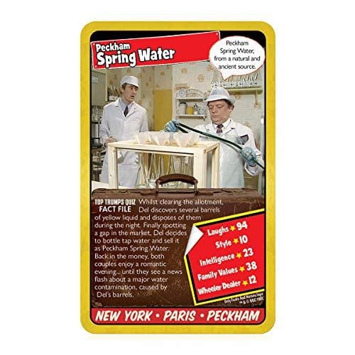 Only Fools and Horses TV Series Top Trumps Card Game - Image 3