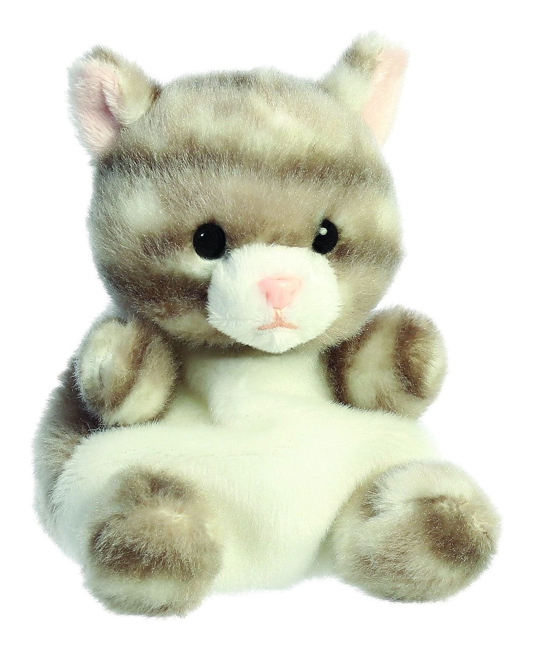 Palm Pals 5” Silver Kitty Plush By Aurora World