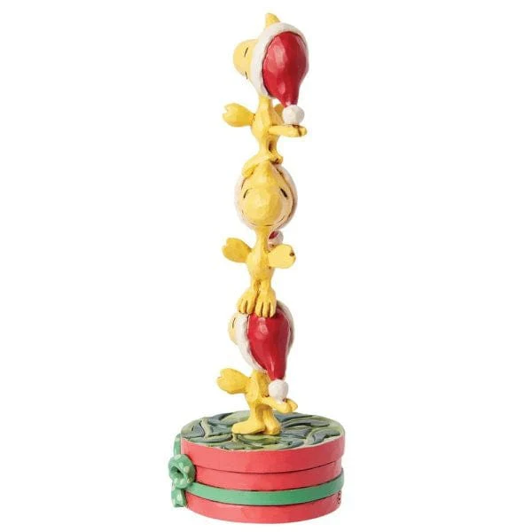Peanuts Woodstock Stacked Mini Figurine by Jim Shore 6015037 - Image 4