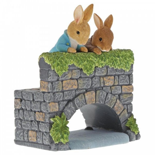 Peter & Benjamin Bunny on the Bridge Figurine - Image 2