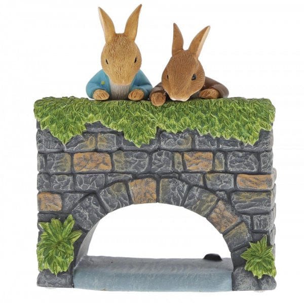 Peter & Benjamin Bunny on the Bridge Figurine - Image 3