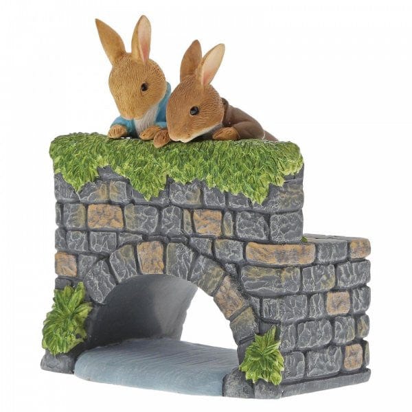 Peter & Benjamin Bunny on the Bridge Figurine - Image 4