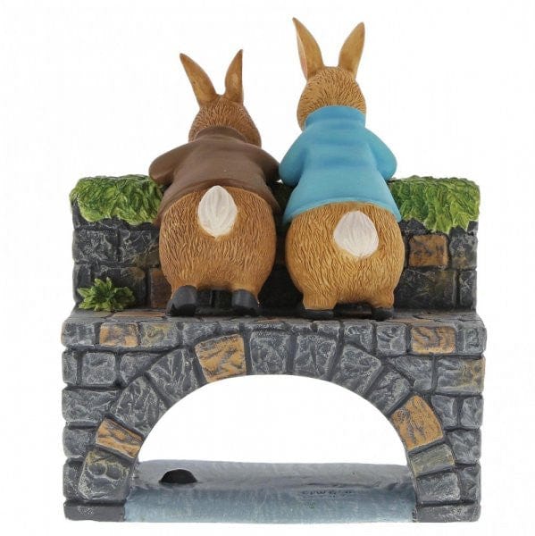 Peter & Benjamin Bunny on the Bridge Figurine - Image 7