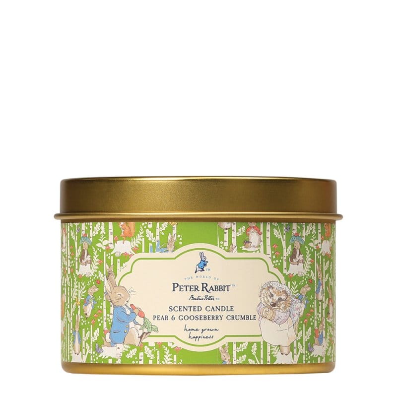 Pear & Gooseberry Tin Candle Peter Rabbit Home Fragrance - Image 2