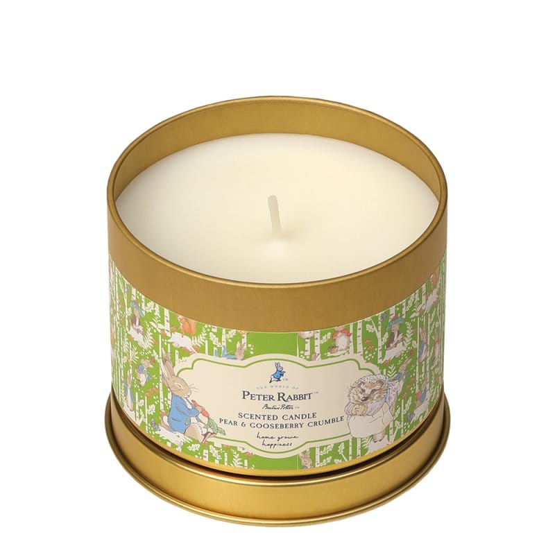 Pear & Gooseberry Tin Candle Peter Rabbit Home Fragrance - Image 4