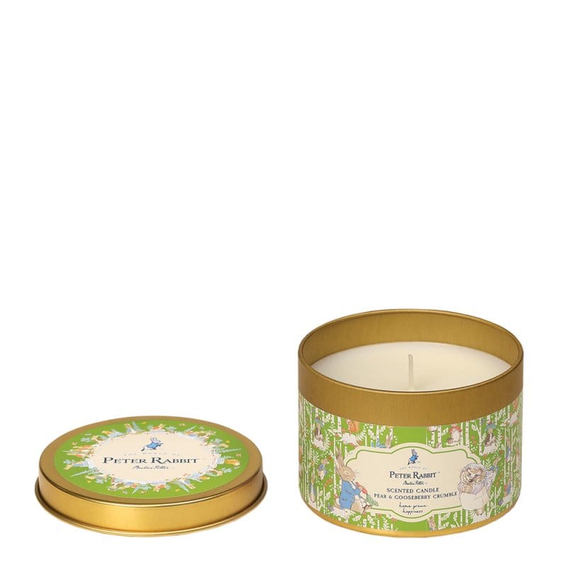 Pear & Gooseberry Tin Candle Peter Rabbit Home Fragrance - Image 5