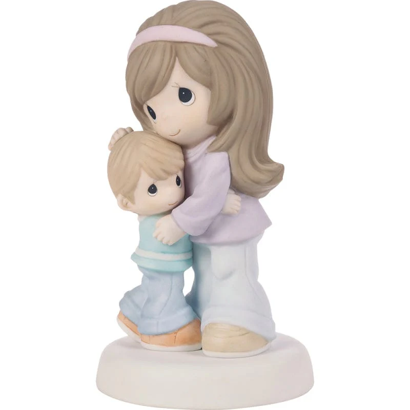Precious Moments Mom & Son Close Pose Figurine - Image 3