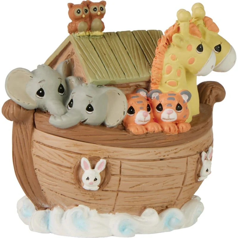 Precious Moments Noah's Ark Keepsake Box - Image 2