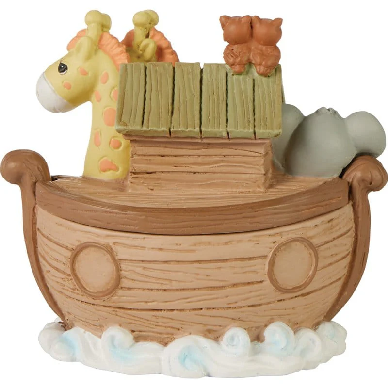 Precious Moments Noah's Ark Keepsake Box - Image 5