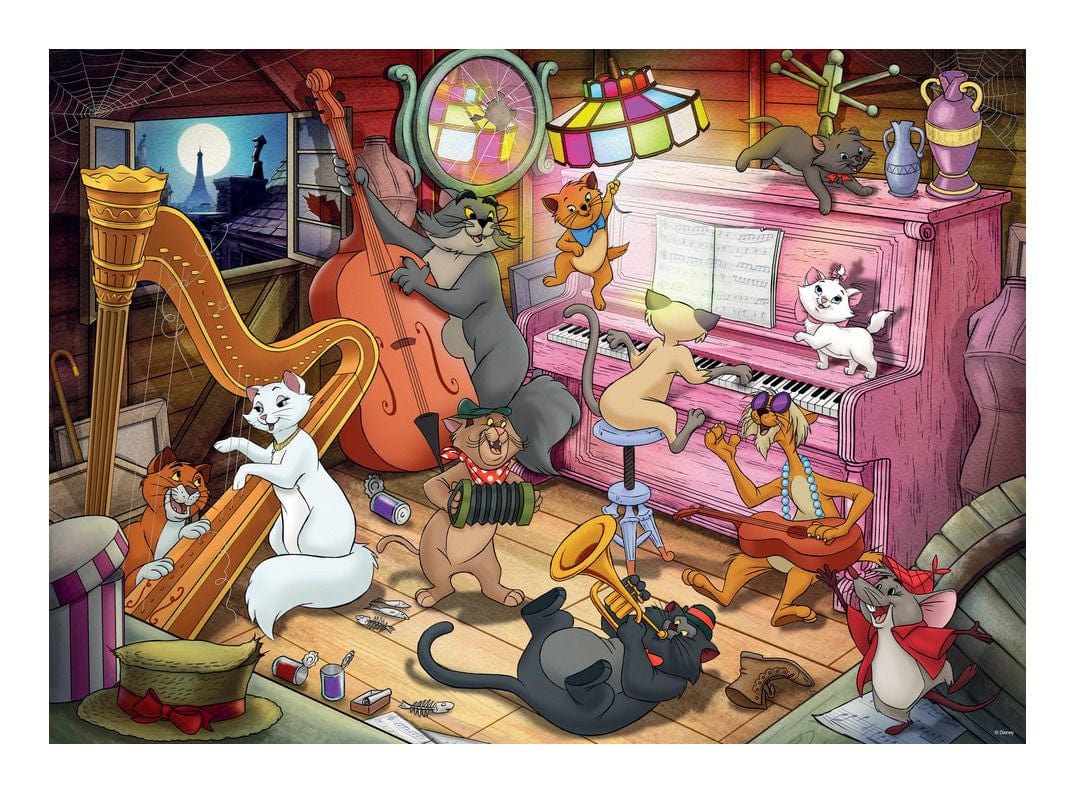Ravensburger Disney Collector's Edition Aristocats 1000 Piece Jigsaw Puzzle - Image 2