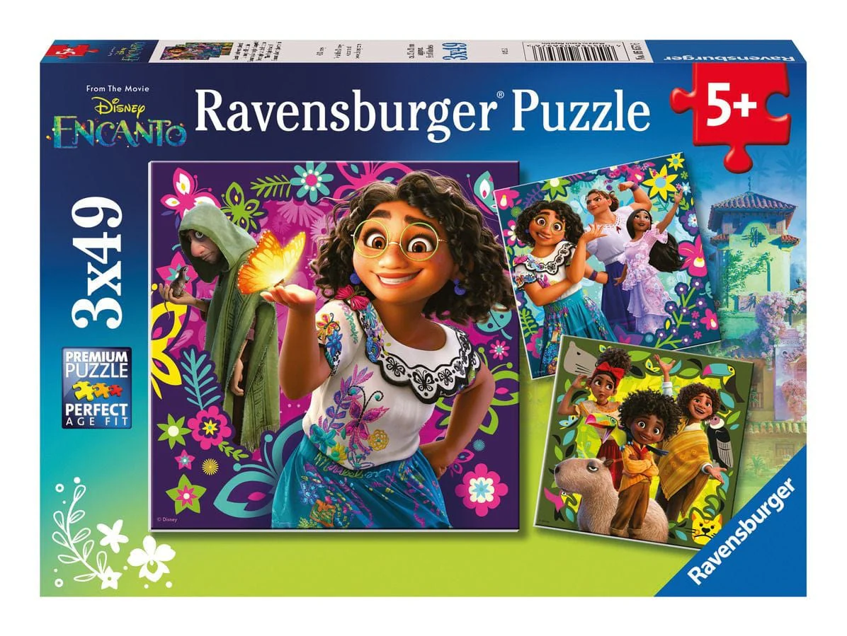 Ravensburger Disney Encanto The Magic Awaits 3x 49 Piece Jigsaw Puzzle