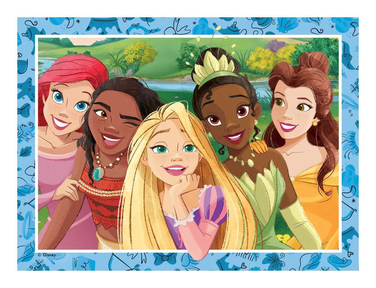 Ravensburger Disney Princess 4 In A Box Jigsaw Puzzle - Image 3