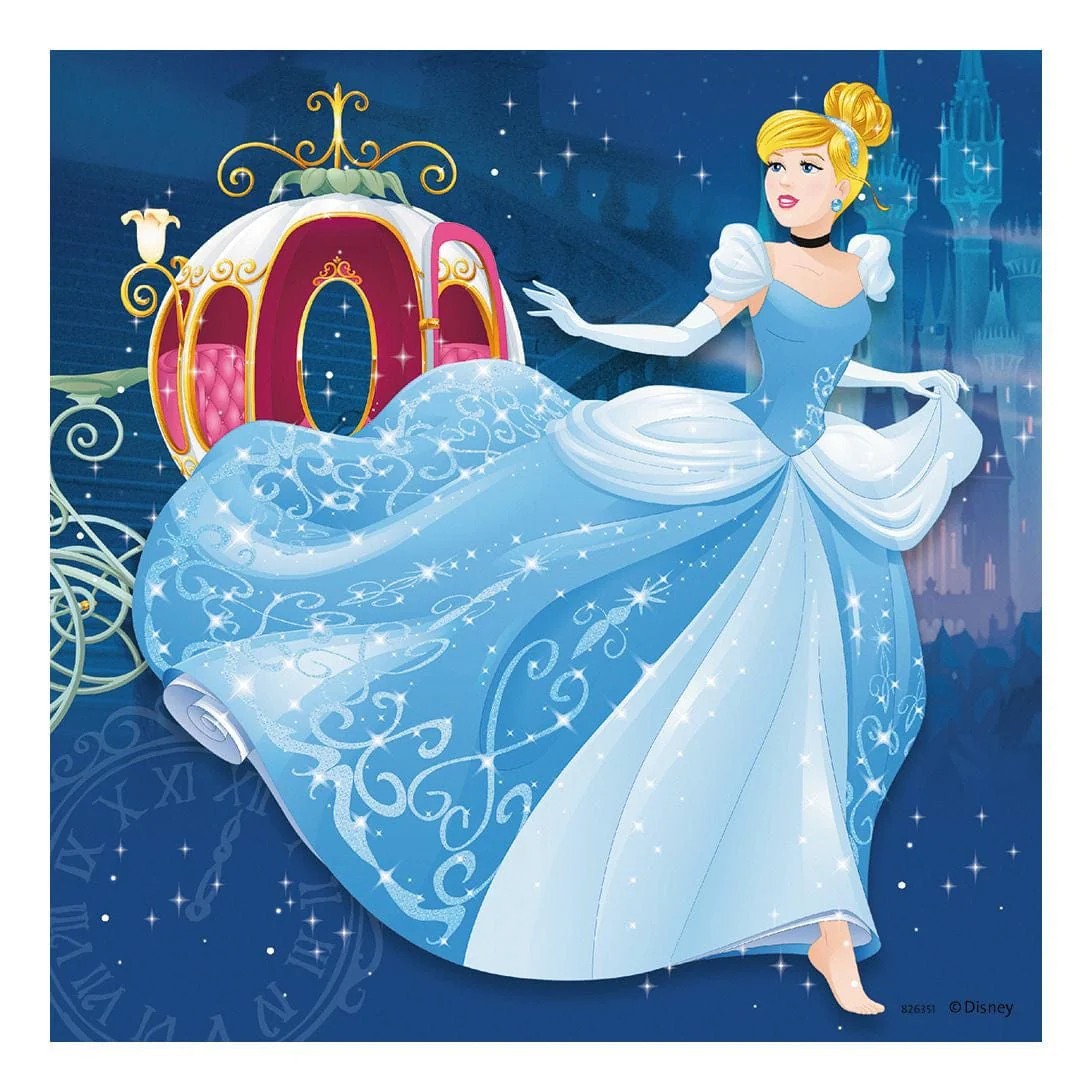 Ravensburger Disney Princess Adventure 3x 49 Piece Jigsaw Puzzle - Image 4