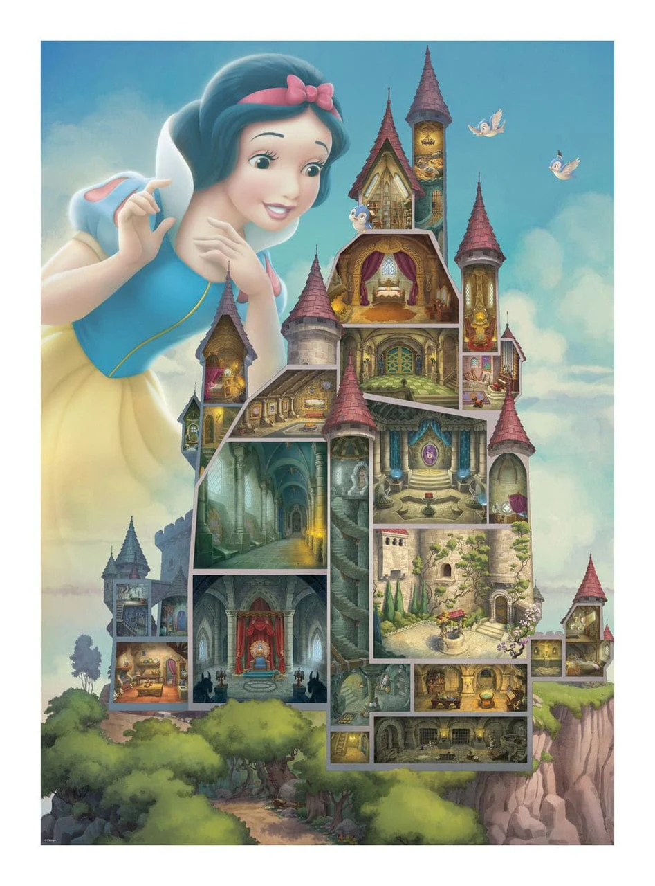 Ravensburger Disney Princess Castle Collection Snow White Castle 1000 Piece Jigsaw Puzzle - Image 2