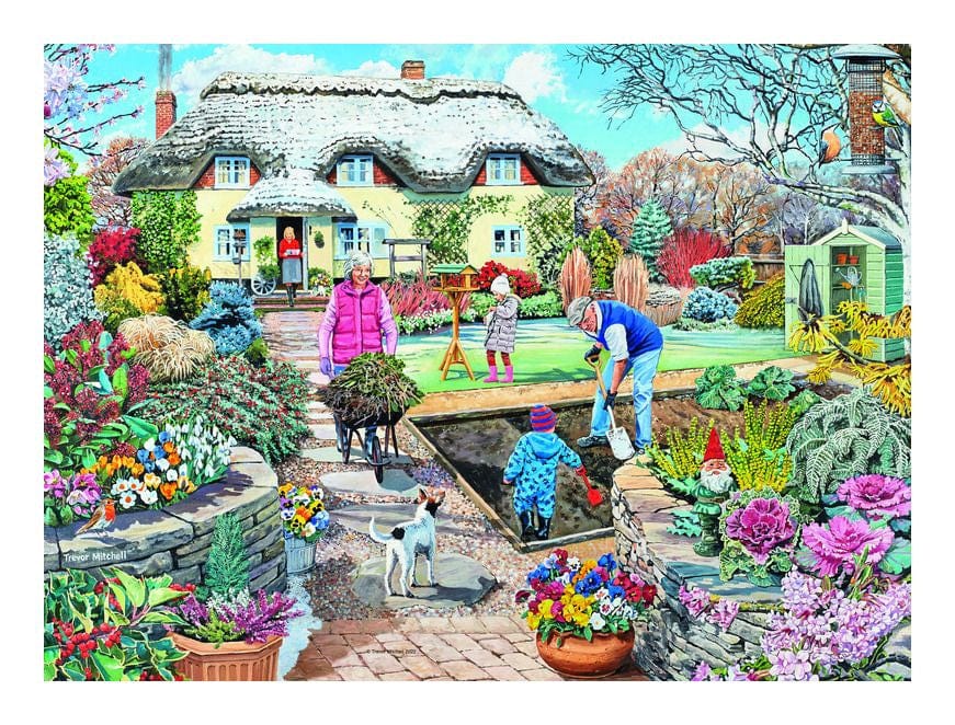 Ravensburger Grandad’s Garden 500 Piece Jigsaw Puzzle - Image 2