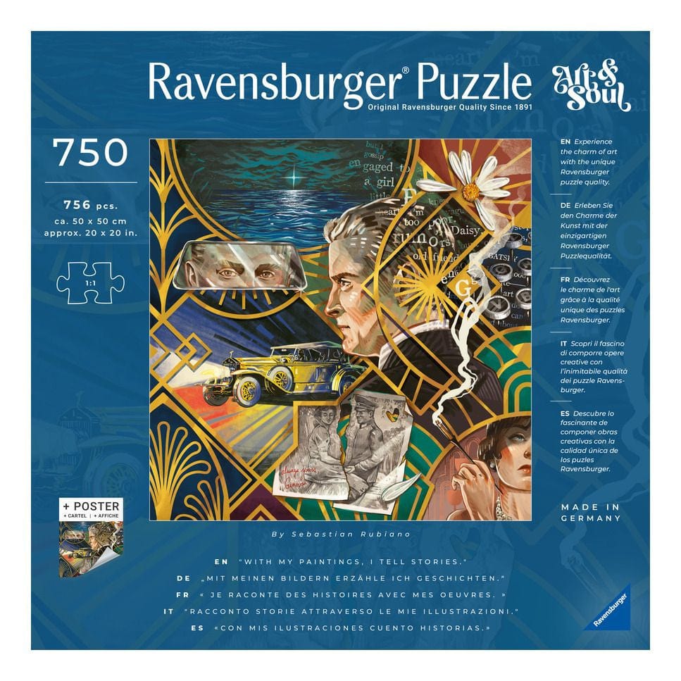 Ravensburger The Great Gatsby 750 Piece Jigsaw Puzzle - Image 3