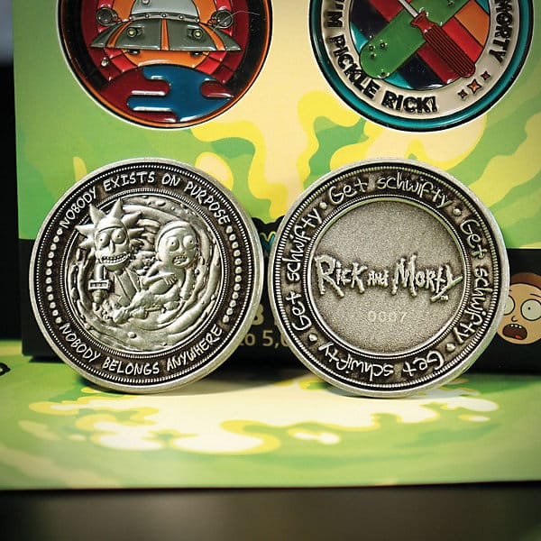 Ricky & Morty Limited Edition Collectible Coin - Image 4