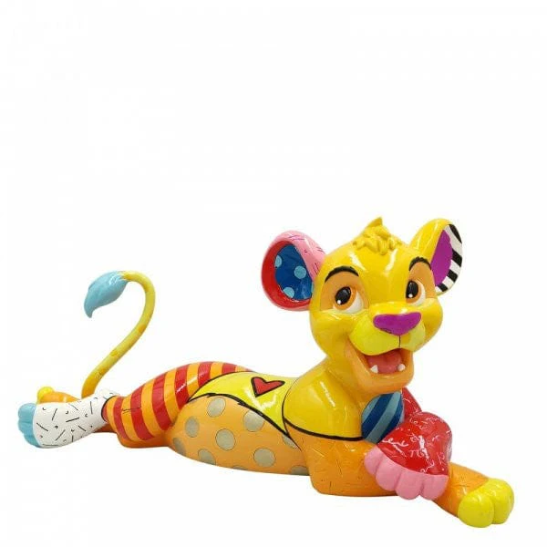 Disney Britto Simba Statement Figurine - 41cm width 6007099
