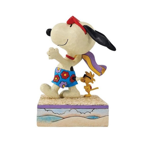 Snoopy and Woodstock On The Beach Peanuts By Jim Shore Figurine 6014338 - Image 4