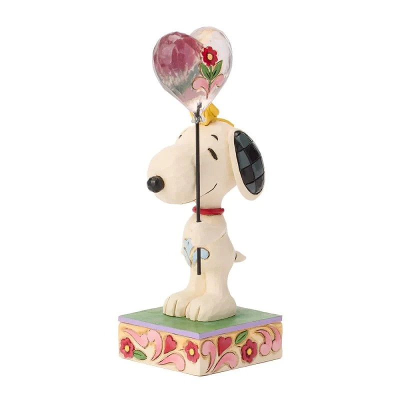 Snoopy Heart Balloon Figurine Peanuts by Jim Shore - Image 3