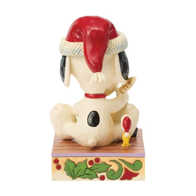 Dear Santa (Snoopy and Woodstock with List) Figurine Peanuts By Jim Shore 6018682 - Image 5