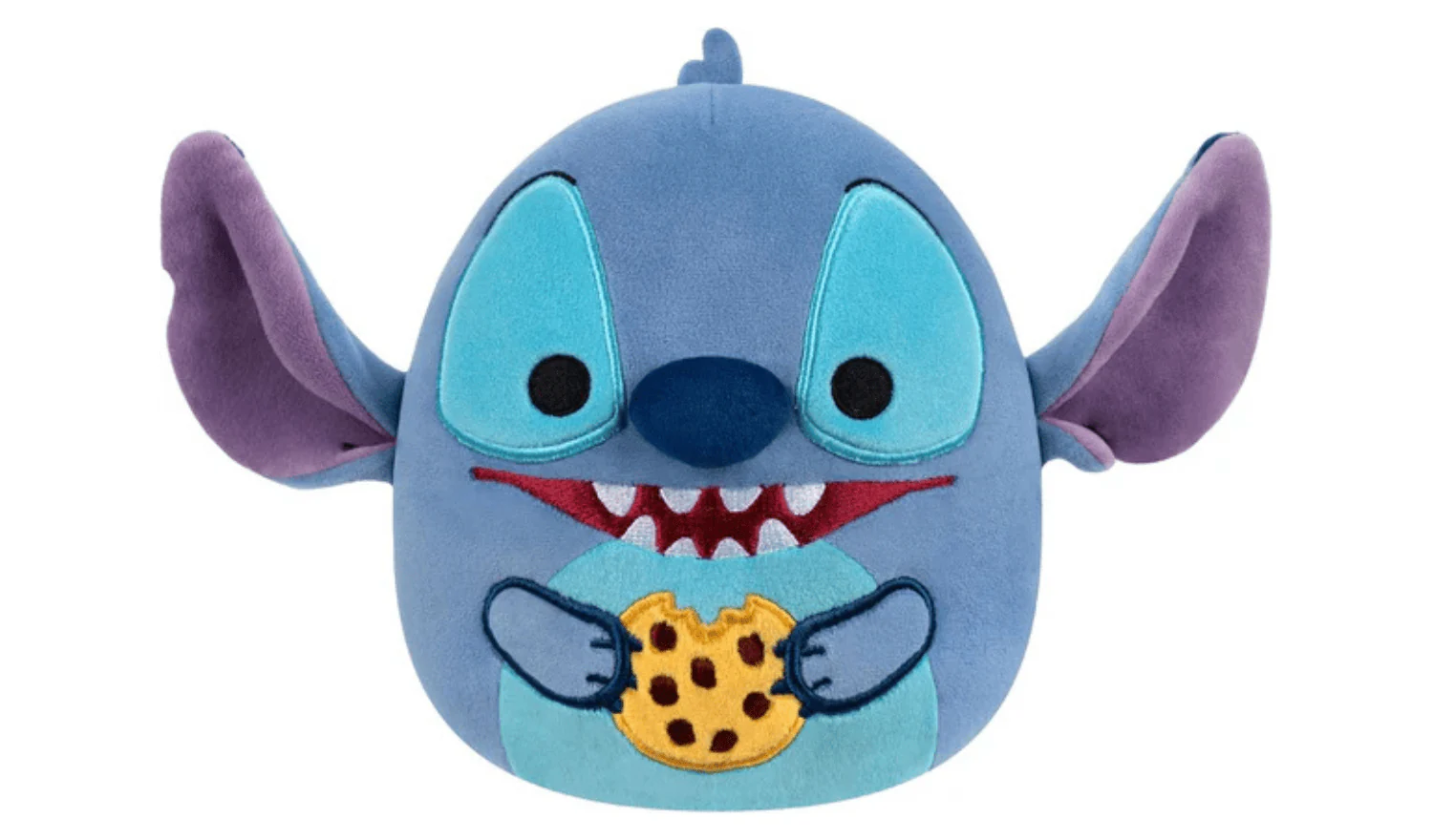 Squishmallows 8" Disney Stitch with Chocolate Chip Cookie