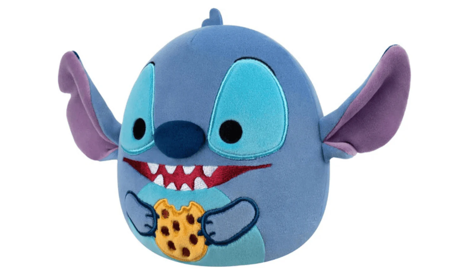 Squishmallows 8" Disney Stitch with Chocolate Chip Cookie - Image 2