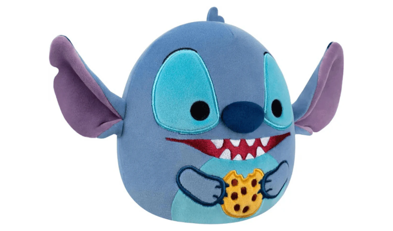 Squishmallows 8" Disney Stitch with Chocolate Chip Cookie - Image 4