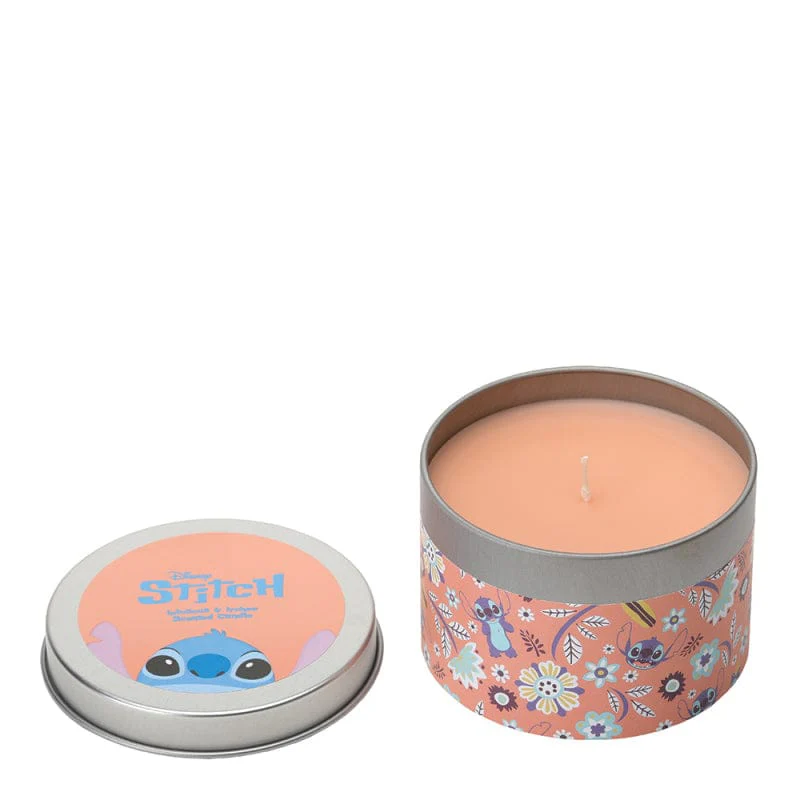 Disney Stitch Hibiscus & Lychee Tin Candle by Disney Home Fragrance