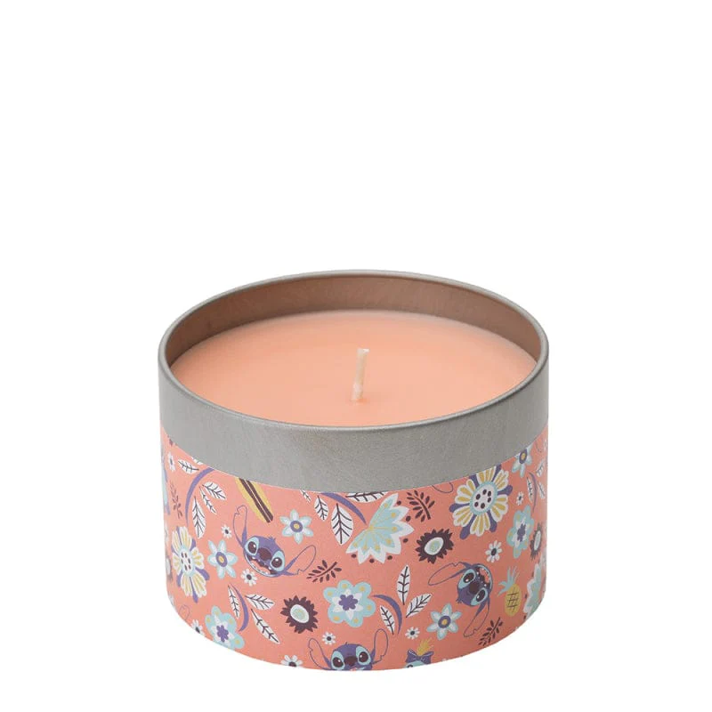 Disney Stitch Hibiscus & Lychee Tin Candle by Disney Home Fragrance - Image 2