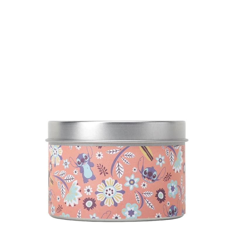 Disney Stitch Hibiscus & Lychee Tin Candle by Disney Home Fragrance - Image 4