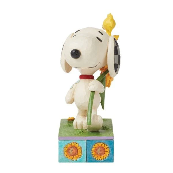 Sunsational Friendship (Snoopy Sunflower) Peanuts Figurine By Jim Shore 6016281 - Image 2