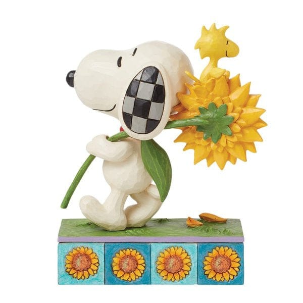 Sunsational Friendship (Snoopy Sunflower) Peanuts Figurine By Jim Shore 6016281 - Image 3