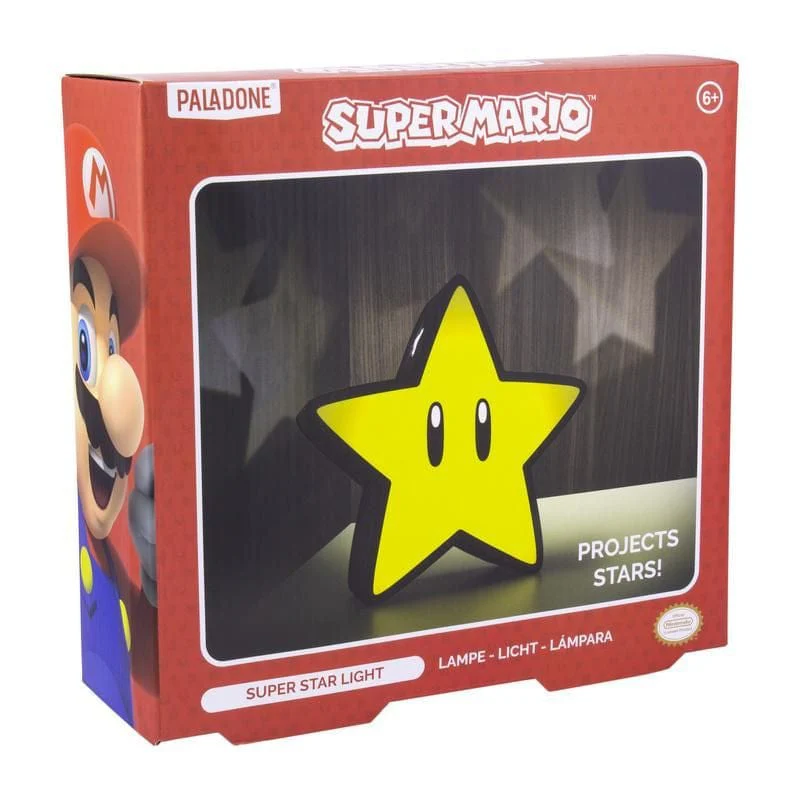 Super Mario Star Projection Light By Paladone - Image 3
