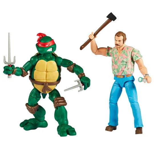 Teenage Mutant Ninja Turtles X Stranger Things Raphael VS Hopper - Image 4