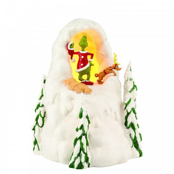 The Grinch Village Mt. Crumpit Light-Up Figure (No UK Plug)